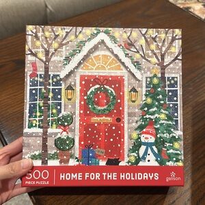 Galison new puzzle 500 piece Home for the holidays